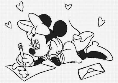 top  mickey  minnie valentines day coloring pages