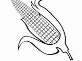 Coloring Corn Field Stalk Baseball Drawing Getcolorings Getdrawings Printable Pages sketch template