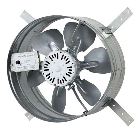 iliving 14 in single speed gable mount attic ventilator fan with