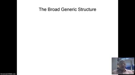 generic structure youtube