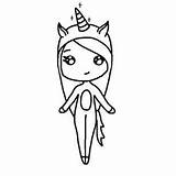 Chibi Girl Coloring Drawings Drawing Kawaii Easy Template Cute Pages Bff Ldshadowlady Cool Draw Fete Instagram People Unicorn Choose Board sketch template