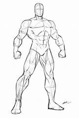 Reference Poses Robertmarzullo Superheroes Cuerpos Humana Cliparts Anatomia Referencia sketch template