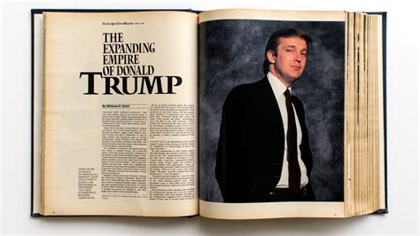 the trump of magazines past the new york times