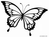 Butterfly Coloring Printable Pages Color Outline Drawings Drawing Sketch Kids Cool2bkids Tattoo sketch template