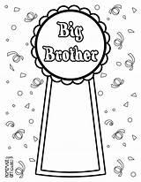 Coloring Sister Brother Pages Big Printable Baby Sisters January Print Choose Shower Color Little Word Sheets Kids Games Right Coloringhome sketch template