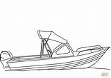 Boat Coloring Fishing Pages Printable Boats Outstanding Drawing Ships sketch template