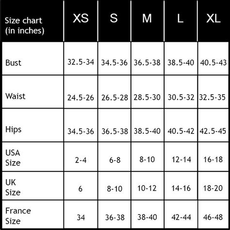 Size Chart Meemoza Ethical And Canadian Made Fashion