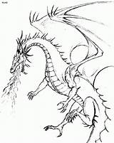 Breathing Dragons Zum Drachen Getcolorings Ausmalen Ausmalbild sketch template