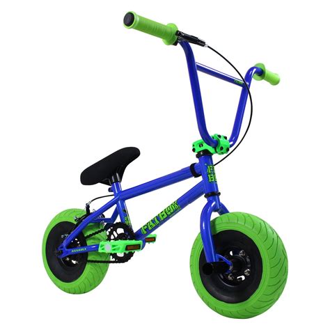 zf bikes fbas bg blue fatboy mini bmx freestyle bike  fat tires