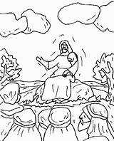 Coloring Pages Mount Sermon Men Fishers Pentecost Clipart Luke Samuel God Calls Popular Matt Coloringhome Library sketch template