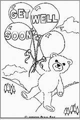 Bear Messages Coloringhome Sympathy Hello Essie sketch template