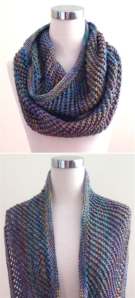 easy cowl knitting patterns   loop knitting