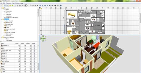 software membuat denah rumah gratis  software desain rumah pc