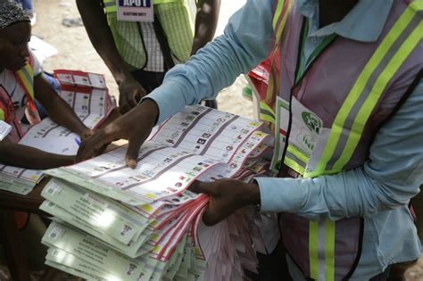 vote count begins in nigeria s delayed election after explosions