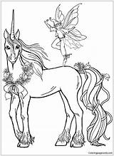 Pages Unicorn Prince Coloring Color Online sketch template