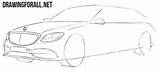 Maybach Mercedes Drawingforall sketch template