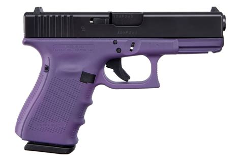 glock  gen mm pistol  cerakote purple finish sportsmans outdoor superstore