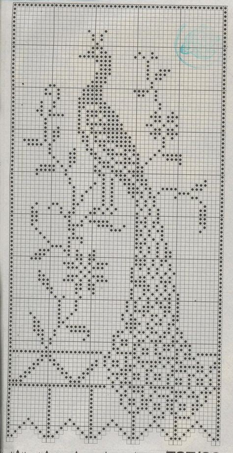 pin  jeannie walker  graficos crochet tablecloth stitch patterns fillet crochet