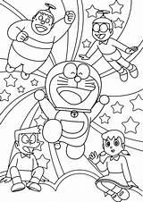 Doraemon Nobita Shizuka Suneo Gian Stampare Kanak Koleksi Cartoni Pianetabambini Coloradisegni Animati Gatto Páginas Cantik Mewarna Niños Stampa Sketsa Dragón sketch template