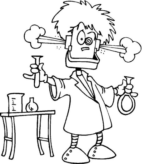 science coloring pages science drawing fun science coloring pages