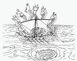 Scylla Charybdis Sirens Drawing Odyssey Drawings Getdrawings sketch template