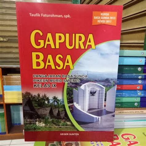 buku gapura basa sunda kelas  buku basa sunda lazada indonesia