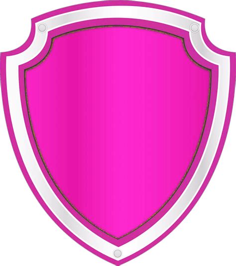 girl paw patrol logo transparent png printable pink paw patrol logo