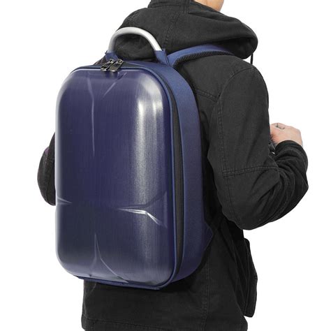waterproof hard shell backpack  fimi  se drone blue