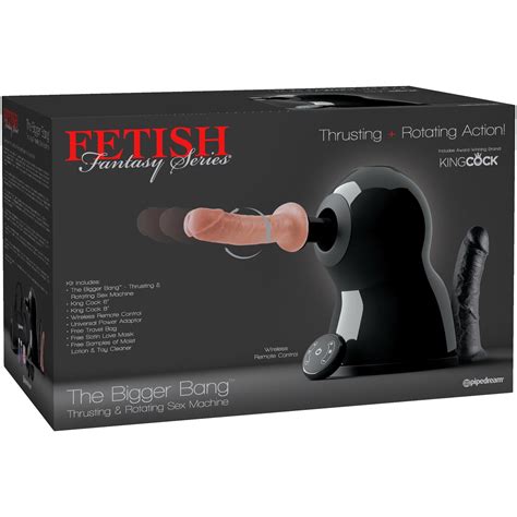 fetish fantasy series the bigger bang thrusting and rotating sex machine sex toys and adult