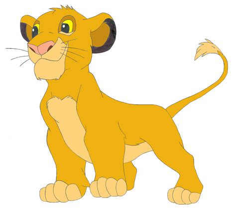 lion king young simba clipartsco