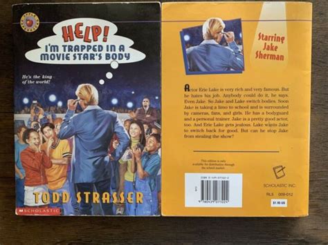 Help I M Trapped In A Movie Star S Body By Todd Strasser Ebay