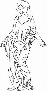 Venus Goddess Coloring Roman Beauty Goddesses Mythology Gods God Drawing Drawings Pages Foam Craft Romans Printable Visit Site sketch template