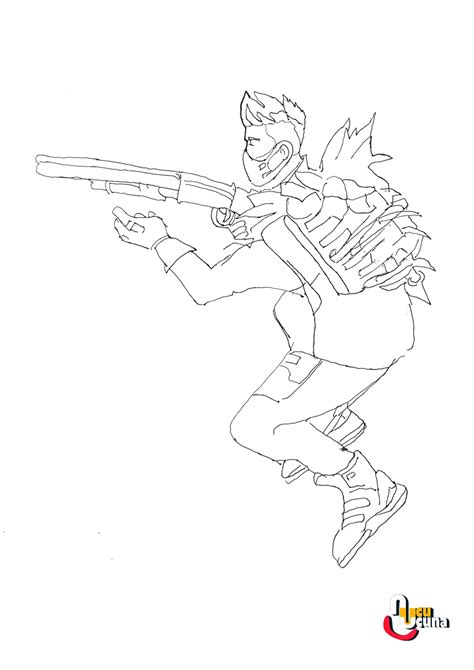 fortnite deadpool skin kleurplaat