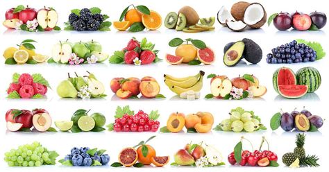 types  fruit nutritional profiles  health benefits