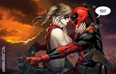 Deadpool And Harley Quinn Vs Batman And The Joker