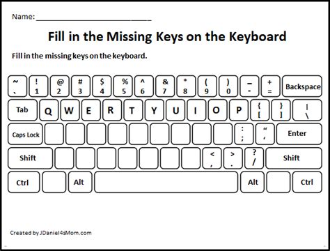 printable keyboarding worksheets computer keyboard keyboarding