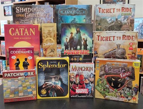 board game store eurogames strategy games puzzles   charts games  popular