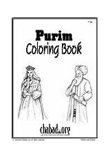 Purim Coloring Chabad Kids Book Pdf sketch template