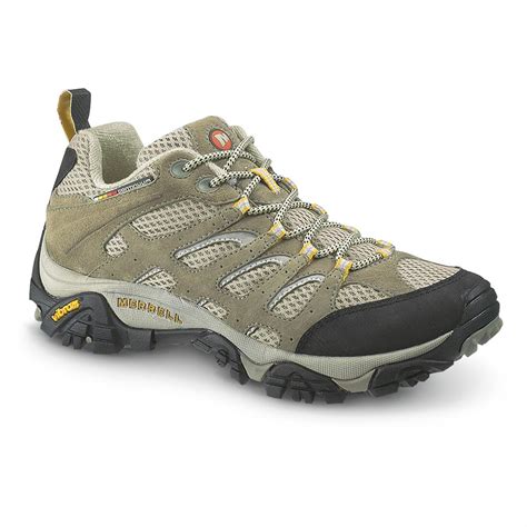 womens merrell moab ventilator  hiking shoes taupe  hiking boots shoes