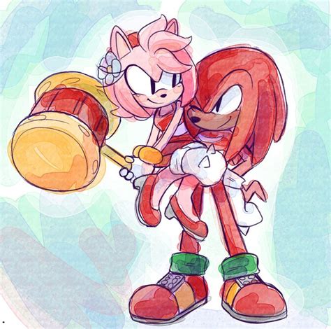 🌺🐸🌺 🏠 On Twitter Amy The Hedgehog Sonic And Knuckles Sonic Art