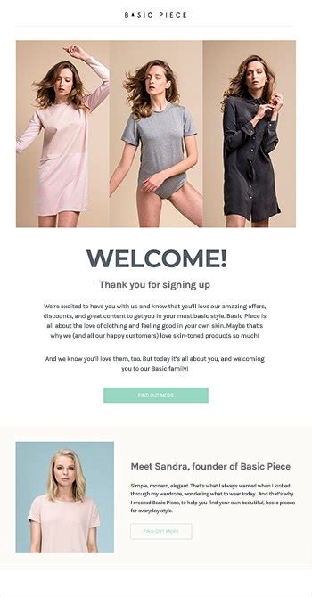 create   email template examples omnisend