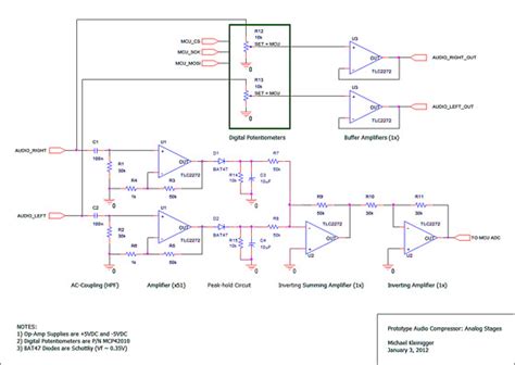 audio compressor schematic  repository circuits  nextgr