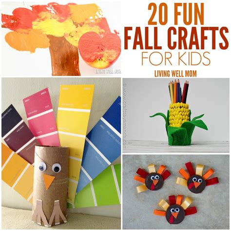 slashcasual fun fall crafts  kids