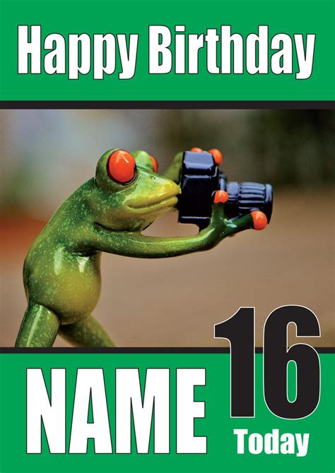 funny happy birthday frog images