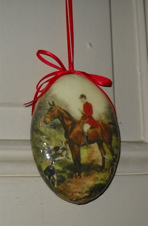 Unknown Hunting Christmas Tree Ornament Christmas Tree Ornaments