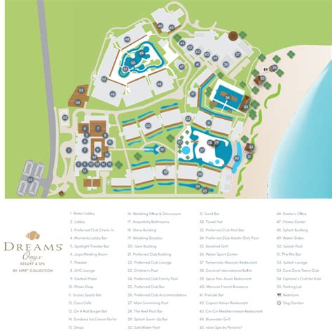 resort map dreams onyx resort spa punta cana dr