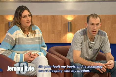the jeremy kyle show guest accuses girlfriend of having sex with her
