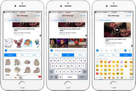 facebook messenger testing ios  messages  chat interface redesign