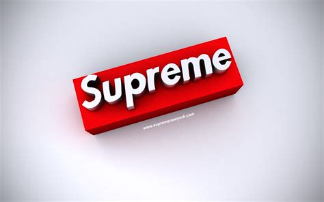 supreme logo wallpapers group