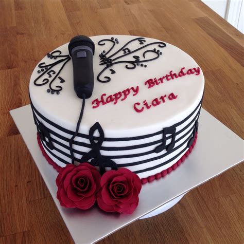 singer musical artist theme birthday cake cake bithday cake cake